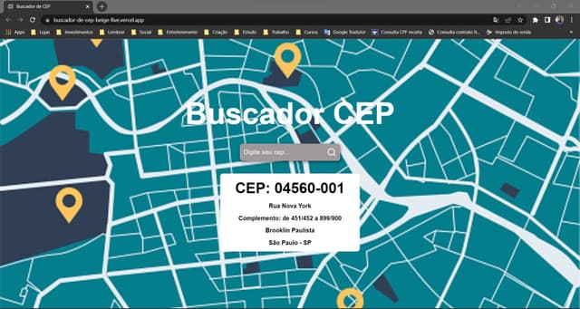 Buscador de CEP